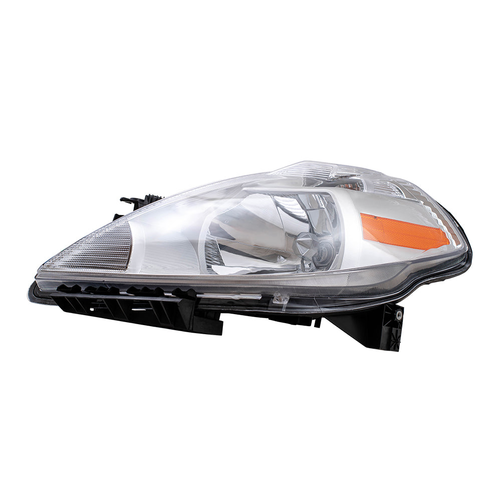 Drivers Halogen Headlamp Assembly for 07-11 Nissan Versa Sedan & 07-12 Hatchback