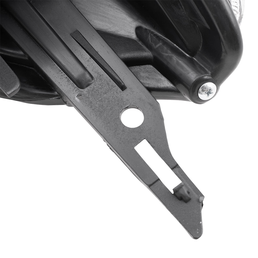 Brock Replacement Drivers Halogen Combination Headlight Headlamp Chrome Bezel Compatible with 08-10 Rogue 26060-JM00A