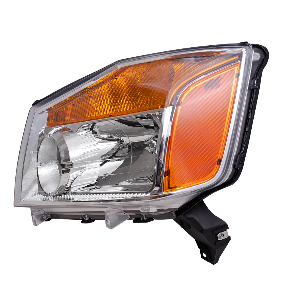 Drivers Headlight Headlamp Assembly for 08-15 Nissan Titan Truck 260609FF0A