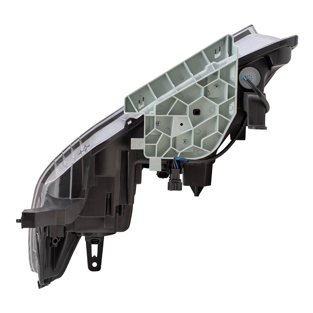 Brock Replacement Set Halogen Headlights Compatible with 2017 2018 2019 Pathfinder