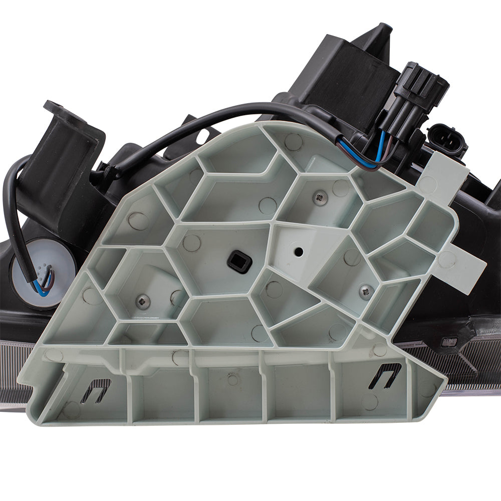 Brock Replacement Set Halogen Headlights Compatible with 2017 2018 2019 Pathfinder