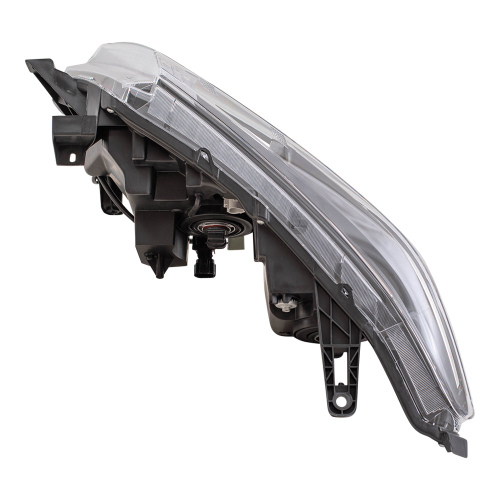 Brock Replacement Passenger Halogen Headlight Compatible with 2017 2018 2019 Pathfinder