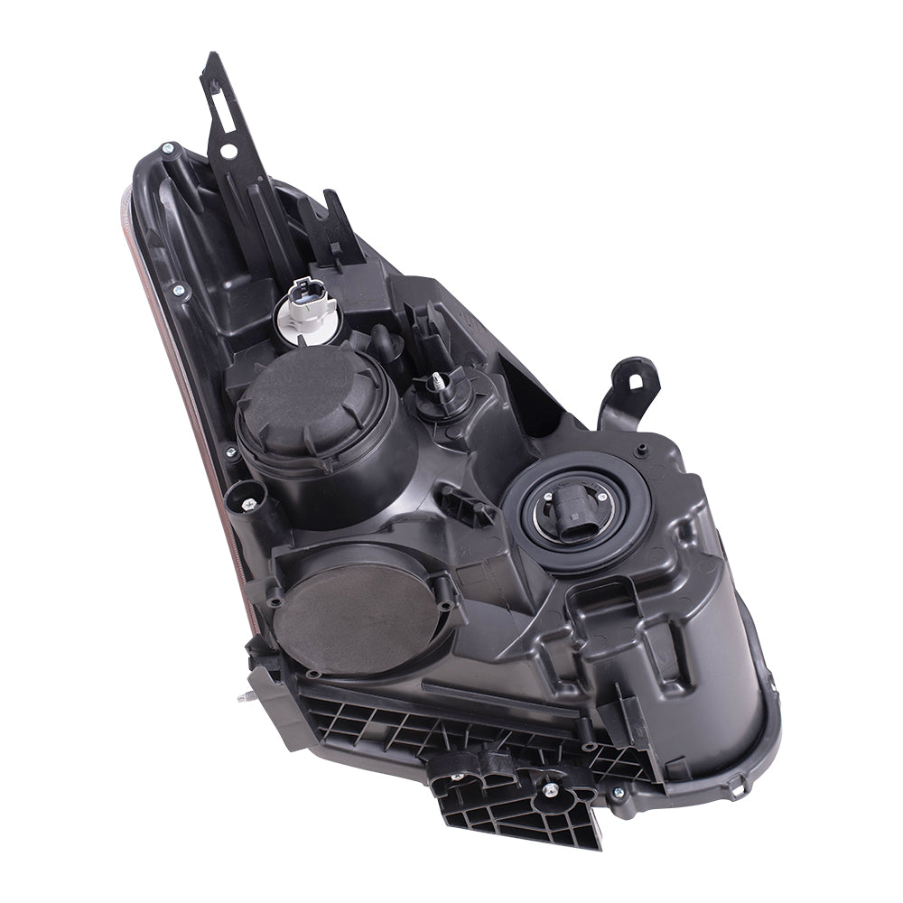 Brock Replacement Driver Side HID Combination Headlight Assembly without HID Kit Compatible with 2008-2010 Nissan Rogue