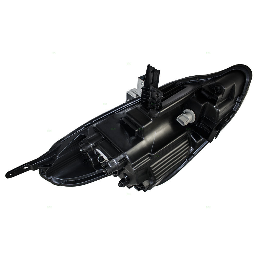 Brock Replacement Pair Set Combination Headlamps Headlights Compatible with 2015-2019 Versa Sedan 26060-9KK0A 26010-9KK0A