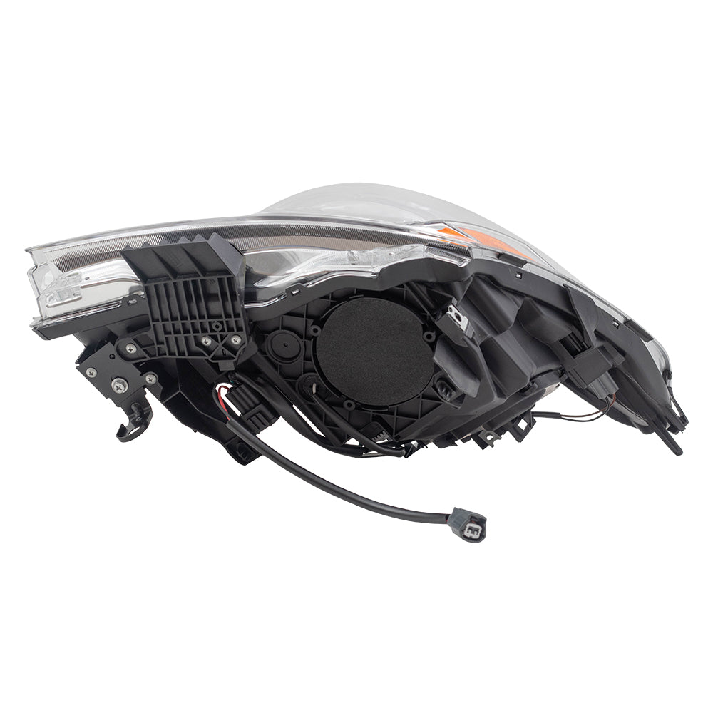 Brock Replacement Pair HID Headlights Compatible with 2010-2013 G37 Sedan