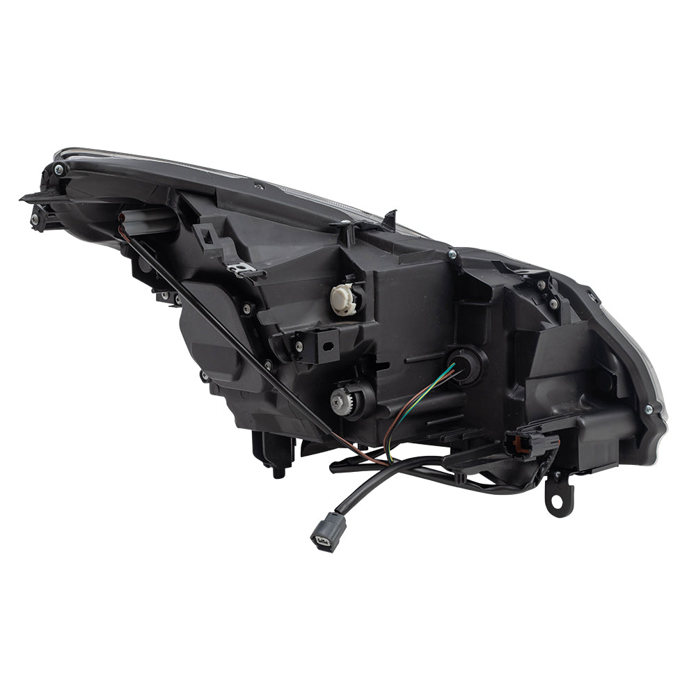 Brock HID Headlight for Infiniti G37 Sedan G25 Q40 Driver Smoked Lens Lamp 260601NM1D