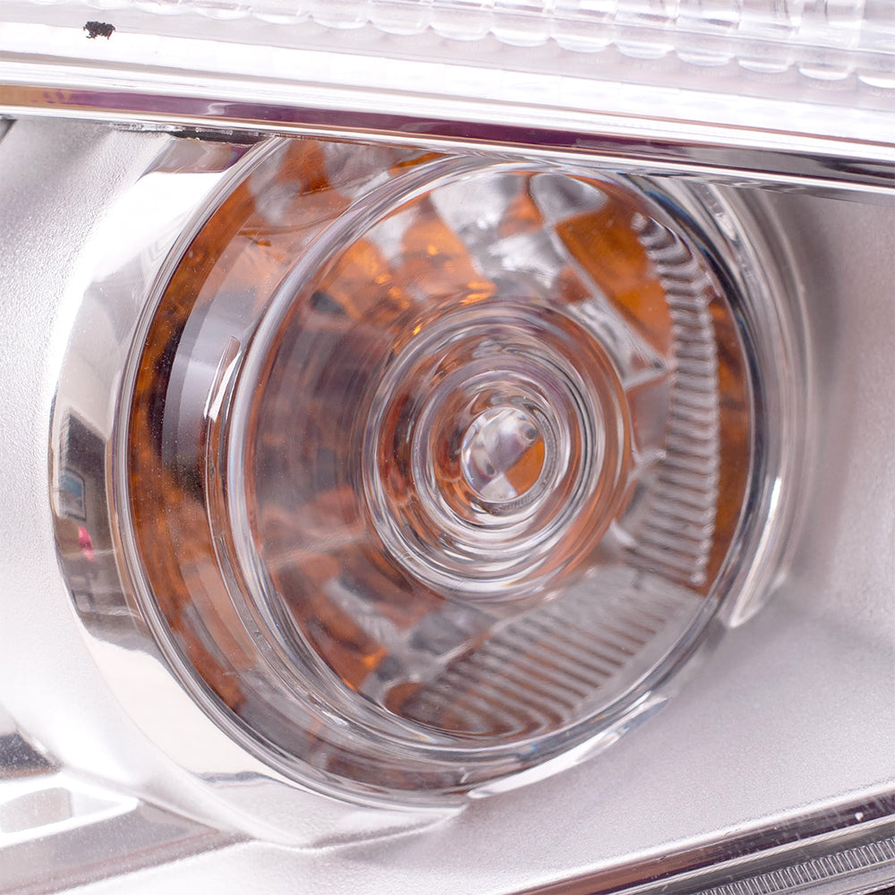 Brock Replacement Driver's and Passenger's Halogen Headlights Compatible with 2015 2016 Murano 26060-5AA9A 26010-5AA9A