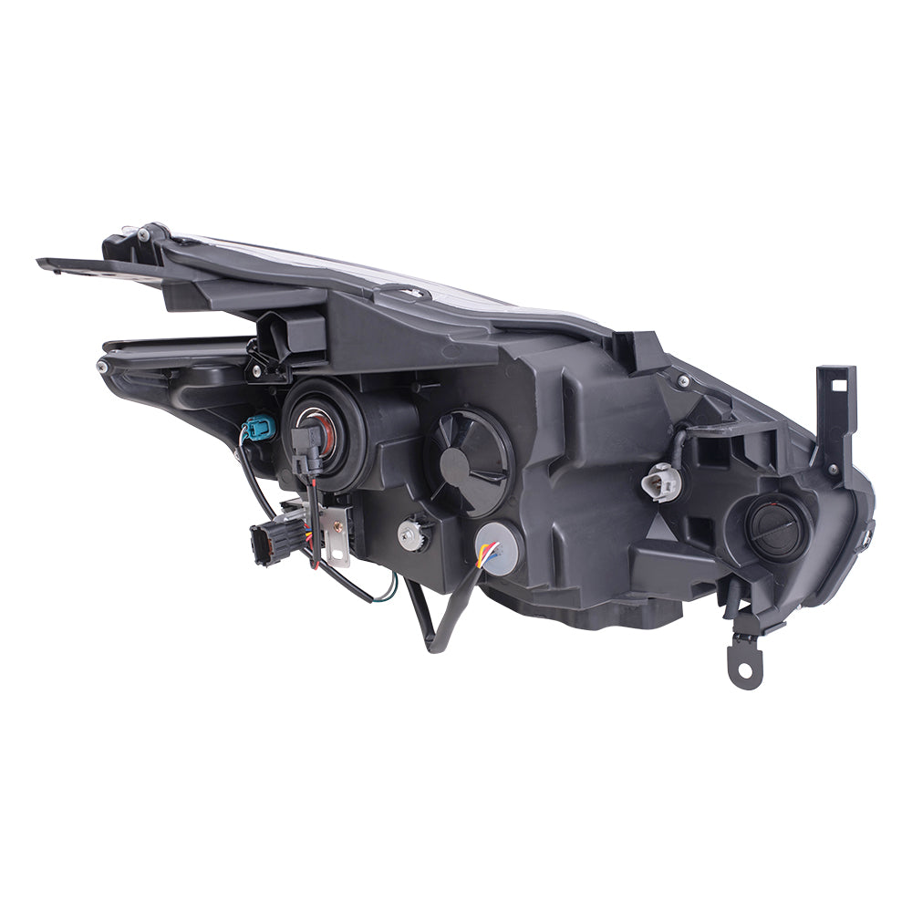 Brock Replacement Driver's Halogen Combination Headlight Compatible with 2017 Murano 26060-5AA9C