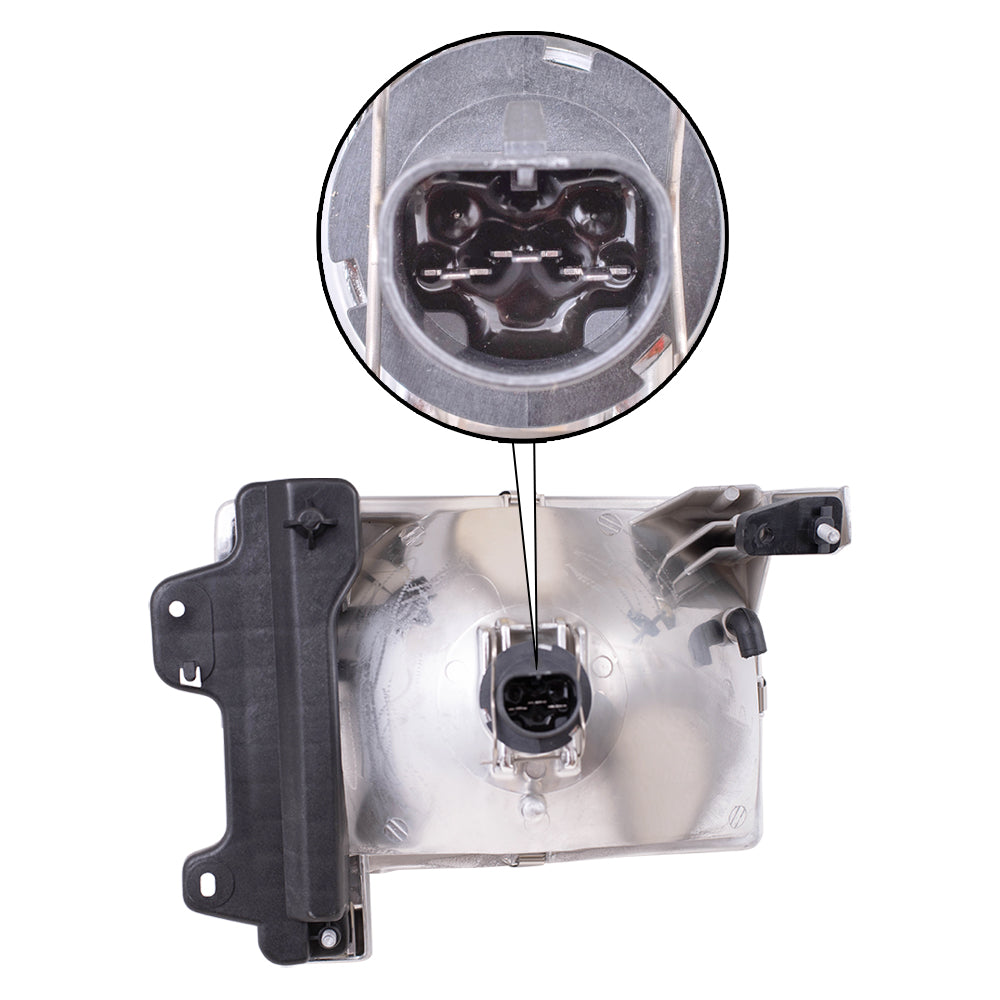 Drivers Headlight Assembly for Nissan Frontier Pickup Truck Xterra