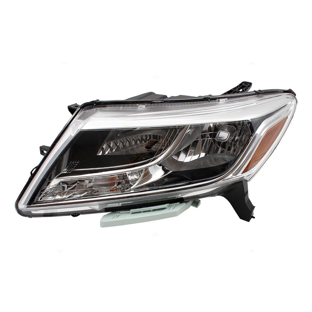 2013-2016 Nissan Pathfinder Halogen Combination Headlight Assembly LH 2014 Nissan Pathfinder Hybrid