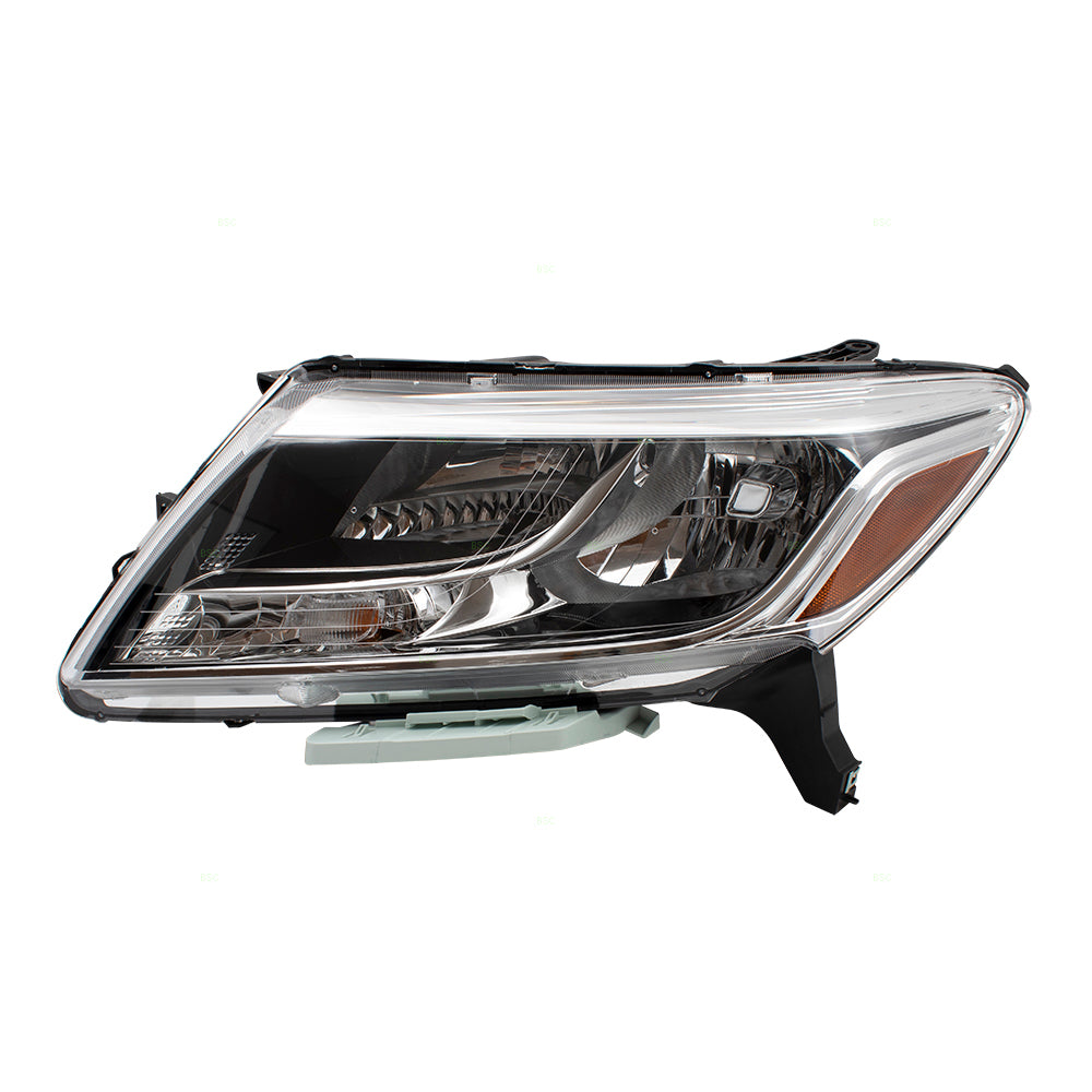 2013-2016 Nissan Pathfinder Halogen Combination Headlight Assembly LH 2014 Nissan Pathfinder Hybrid