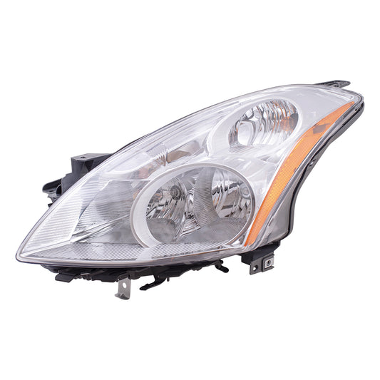 Brock Replacement Drivers Halogen Headlight Headlamp Compatible with 10-12 Altima 26060-ZX00A