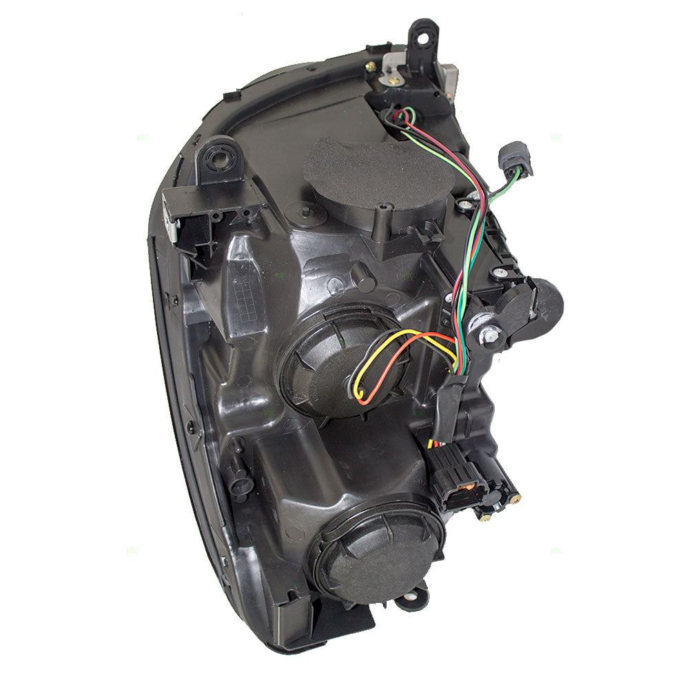 Brock Replacement Passengers HID Headlight Headlamp Lens Compatible with 05-06 G35 26010-AC70A