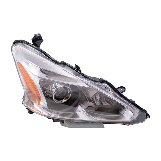 Passengers Halogen Headlight Assembly for 13-14 Nissan Altima