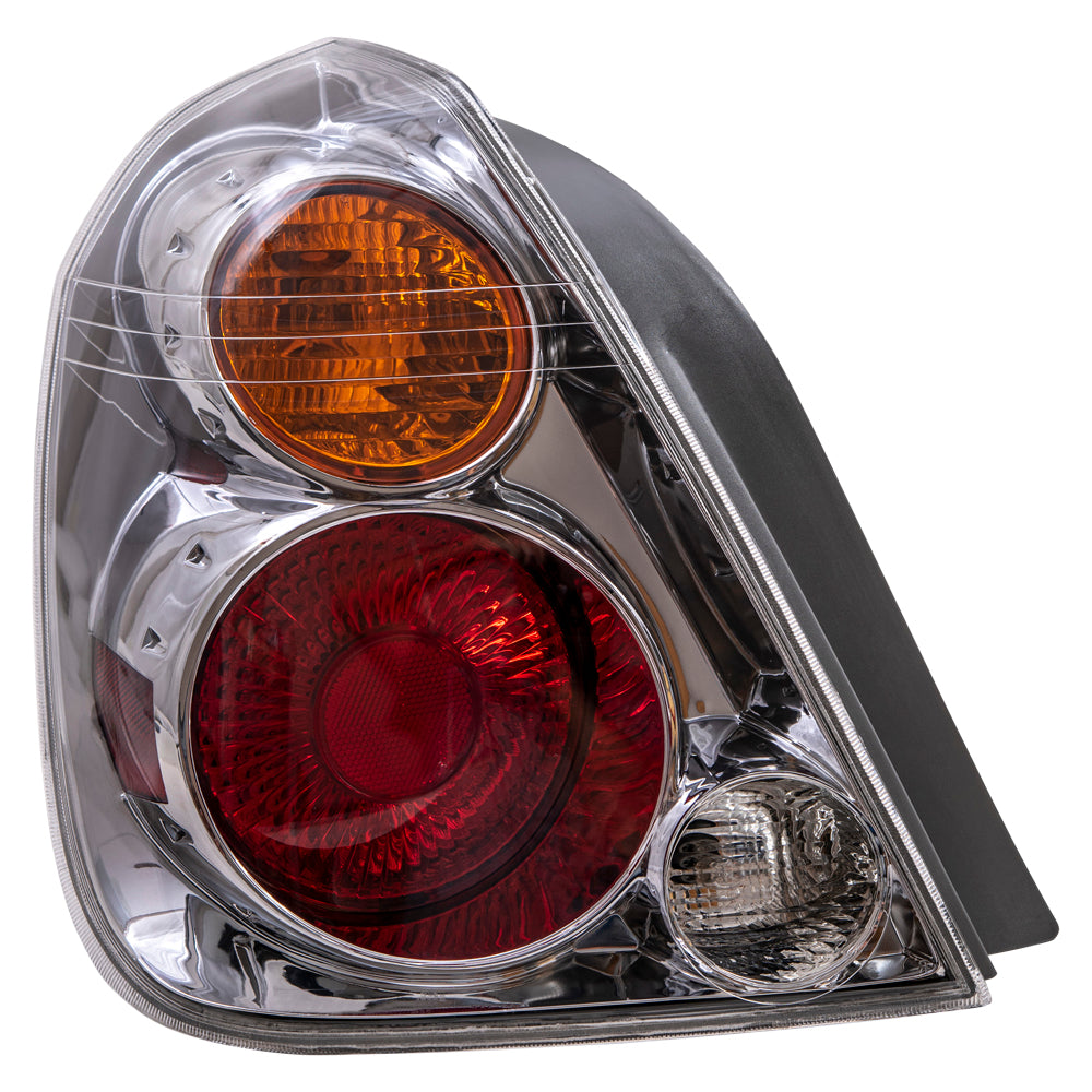 Brock Replacement Drivers Taillight Tail Lamp Compatible with 02-04 Altima 6555-8J025