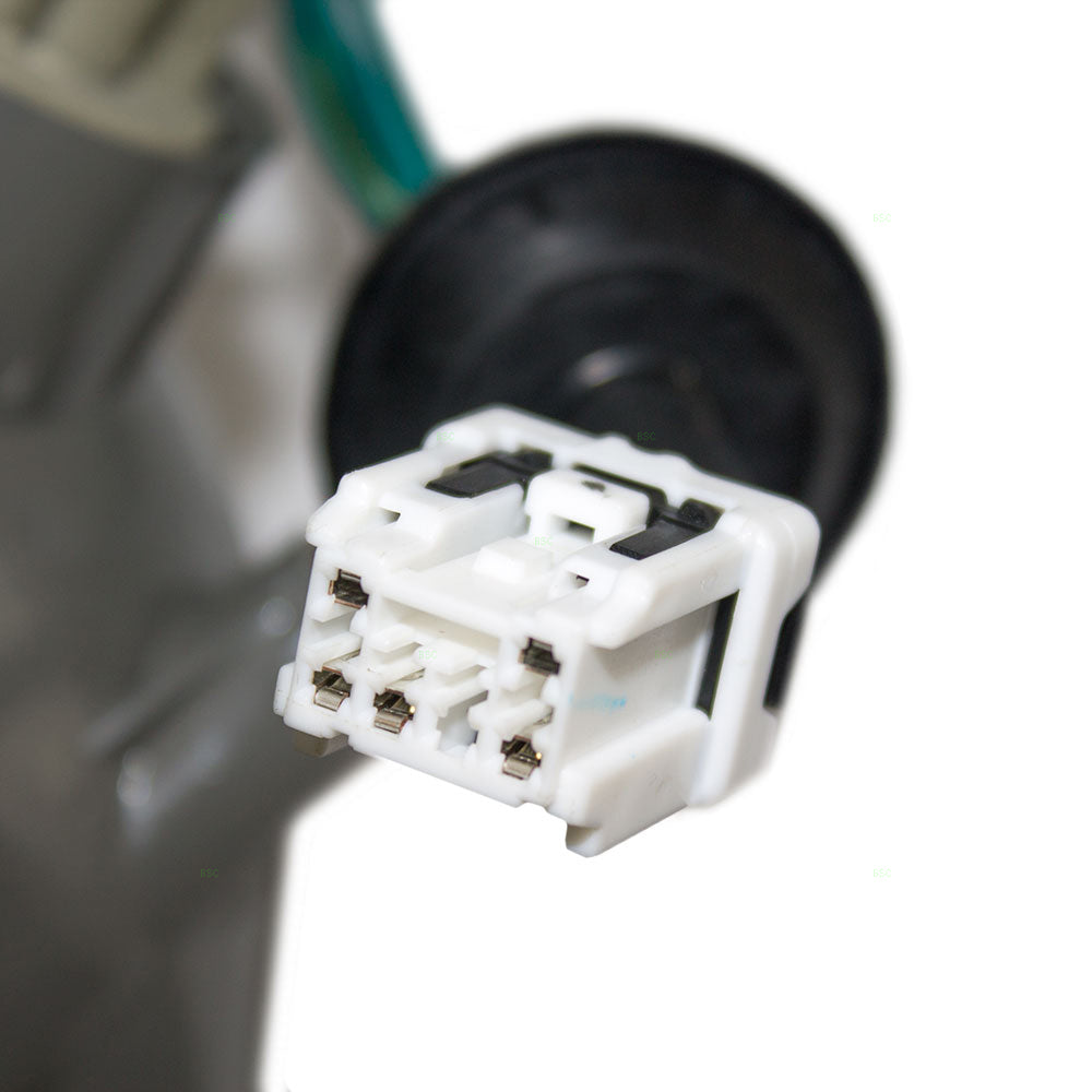 Drivers Taillight Assembly for 05-06 Nissan Altima - Black Trim 26555-ZB725