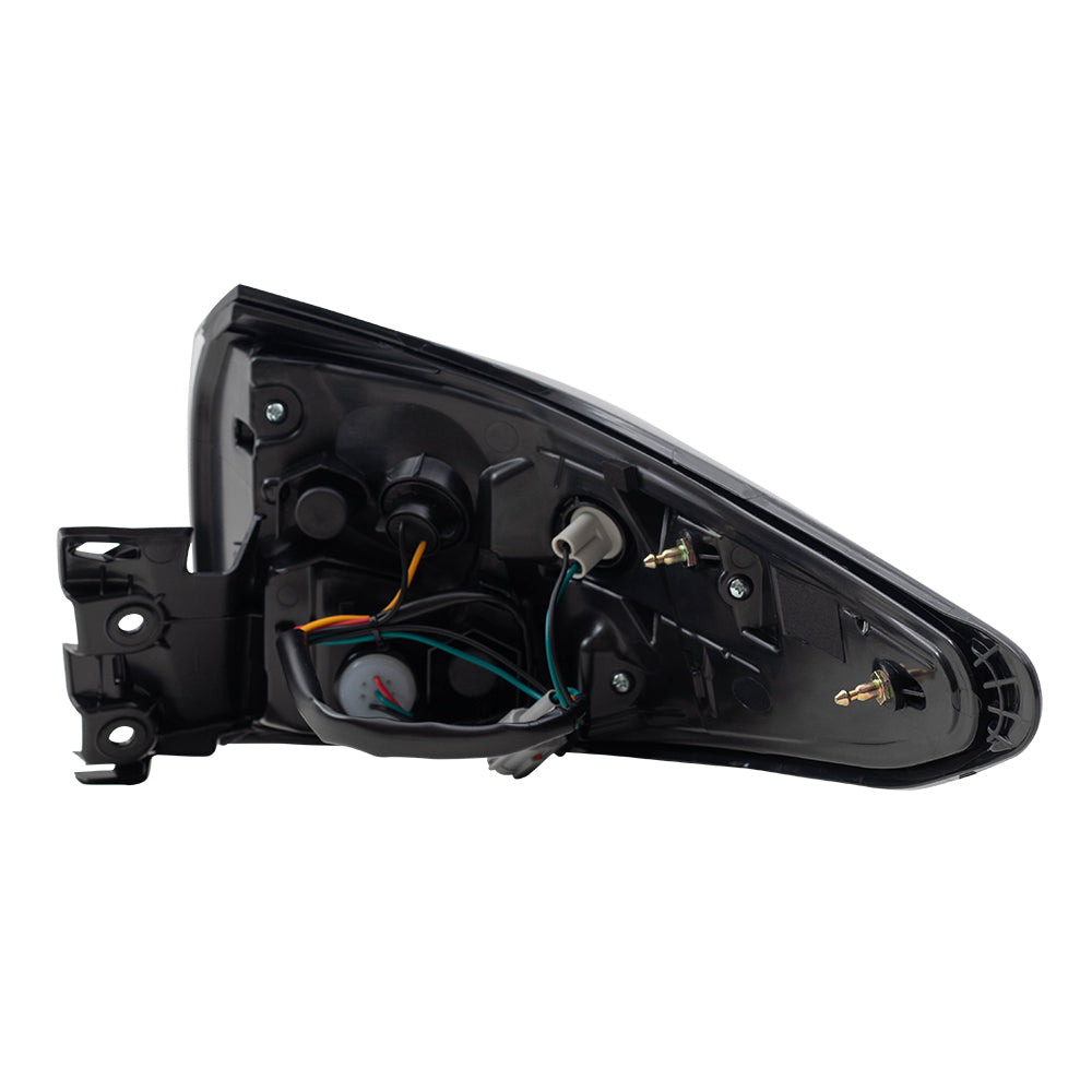 Brock Replacement Driver Tail Light Compatible with 2015-2018 Murano