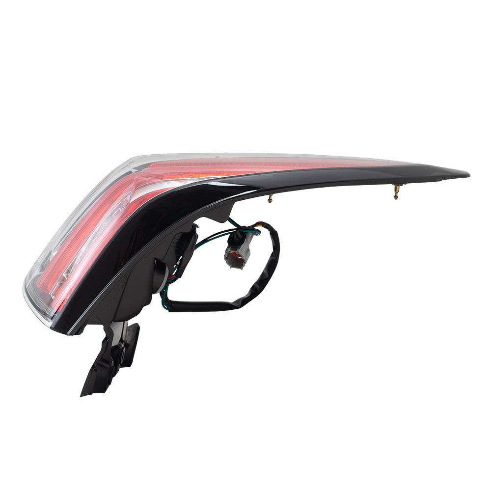 Brock Replacement Passenger Tail Light Compatible with 2015-2018 Murano