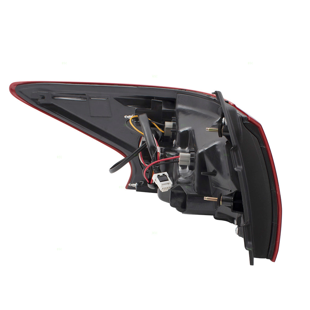 Brock Replacement Passengers Taillight Tail Lamp Quarter Panel Mounted Compatible with 16-17 Altima Sedan 265509HS0A