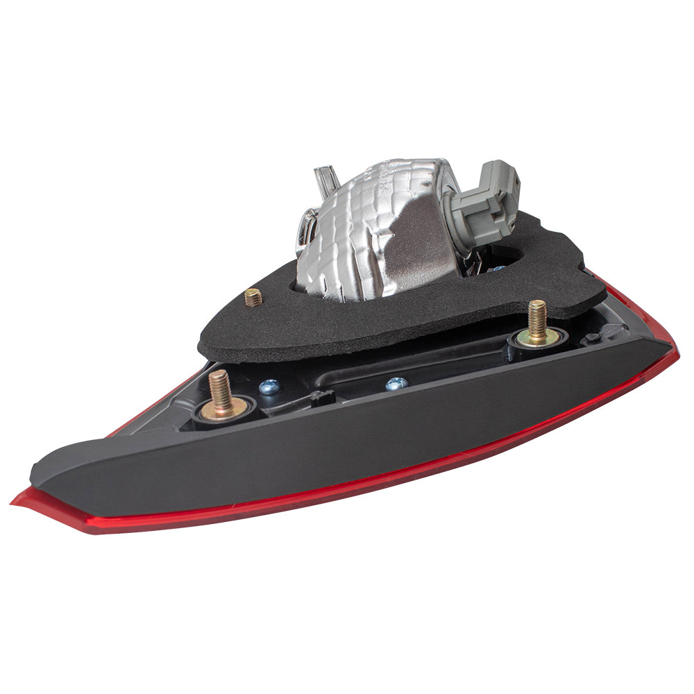 Brock Replacement Passengers Tail Light Lid Mounted Back Up Right Lamp Compatible with 2016-2017 Altima 265409HS0A NI2803110 166-60976R