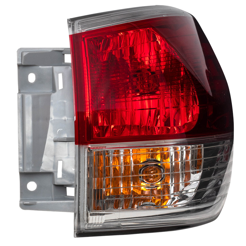 Brock Replacement Pair Tail Lights Compatible with 2013-2016 Pathfinder Driver and Passenger Quarter Panel Mounted Lamps Set 265553KA0A 265503KA0A