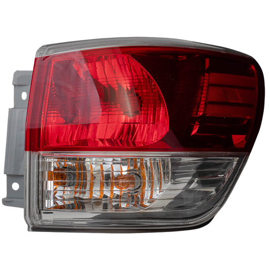 Brock Replacement Tail Light Compatible with 2013-2016 Pathfinder Passengers Quarter Panel Mounted Lamp 265503KA0A 26550-3KA0A