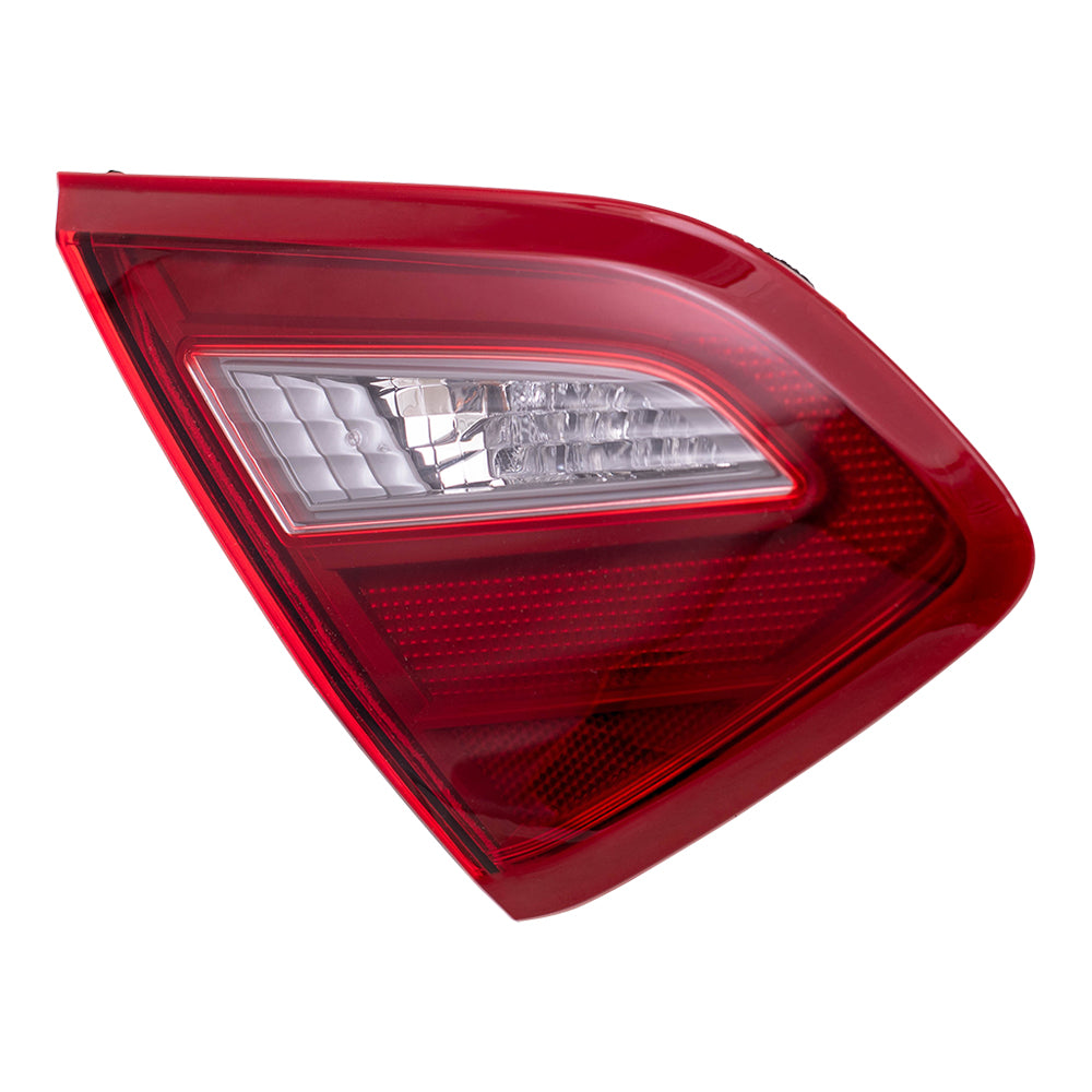 Brock Replacement Driver Lid Mounted Tail Light Compatible with 2018 Altima