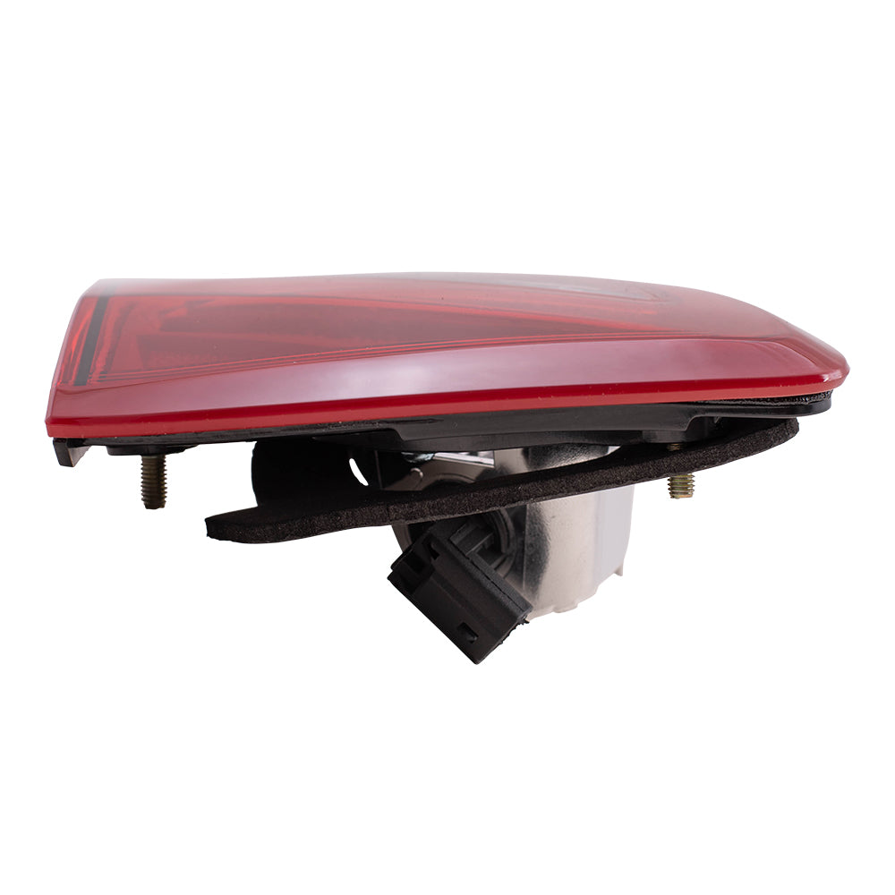 Brock Replacement Driver Lid Mounted Tail Light Compatible with 2018 Altima