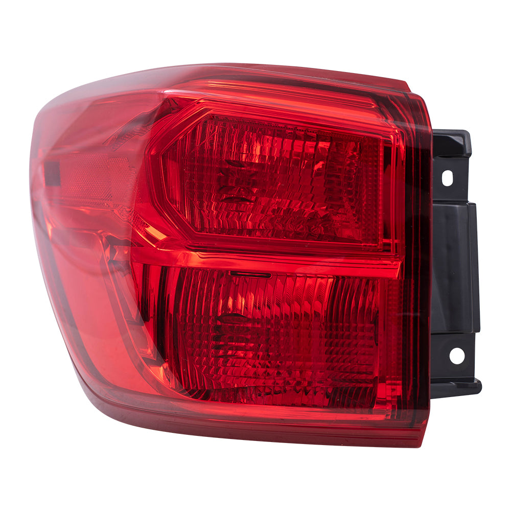 Brock Replacement Driver's Tail Light Assembly Quarter Mounted Compatible with 17-19 Pathfinder 26555-9PF0A