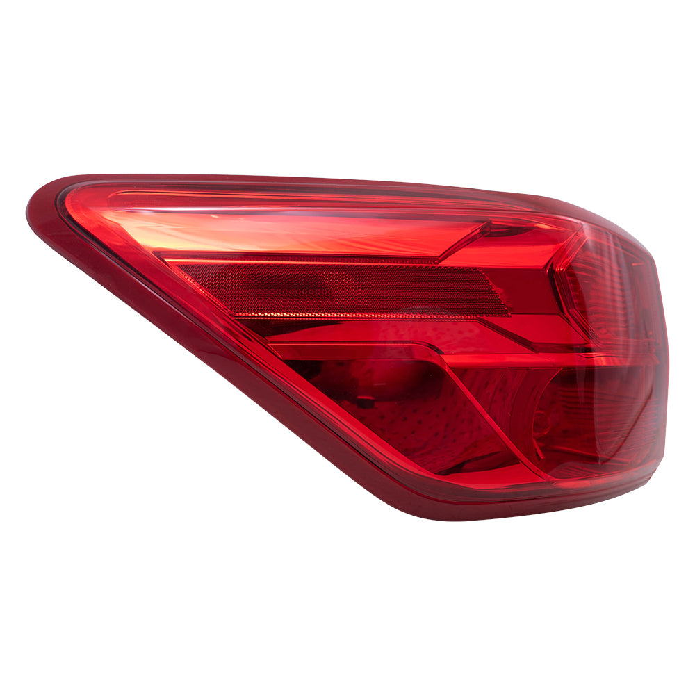 Brock Replacement Driver's Tail Light Assembly Quarter Mounted Compatible with 17-19 Pathfinder 26555-9PF0A