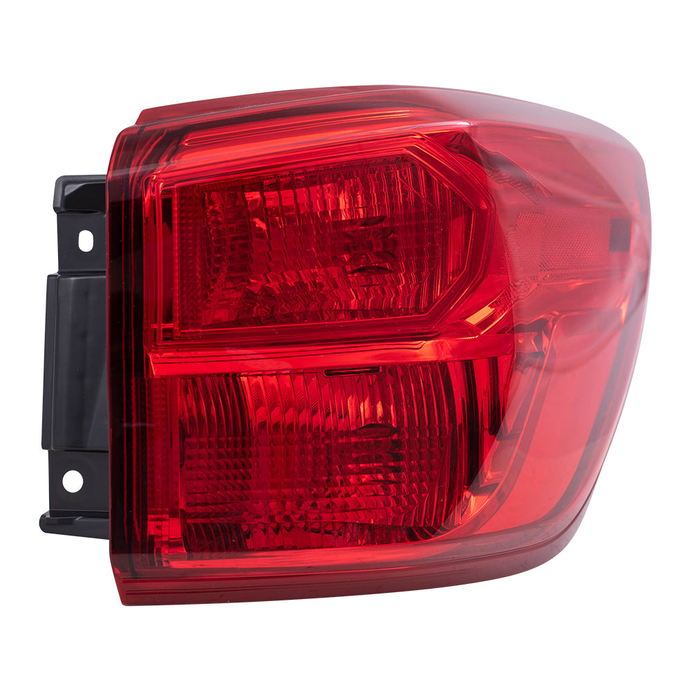 Brock Replacement Passenger's Tail Light Assembly Quarter Mounted Compatible with 17-19 Pathfinder 26550-9PF0A