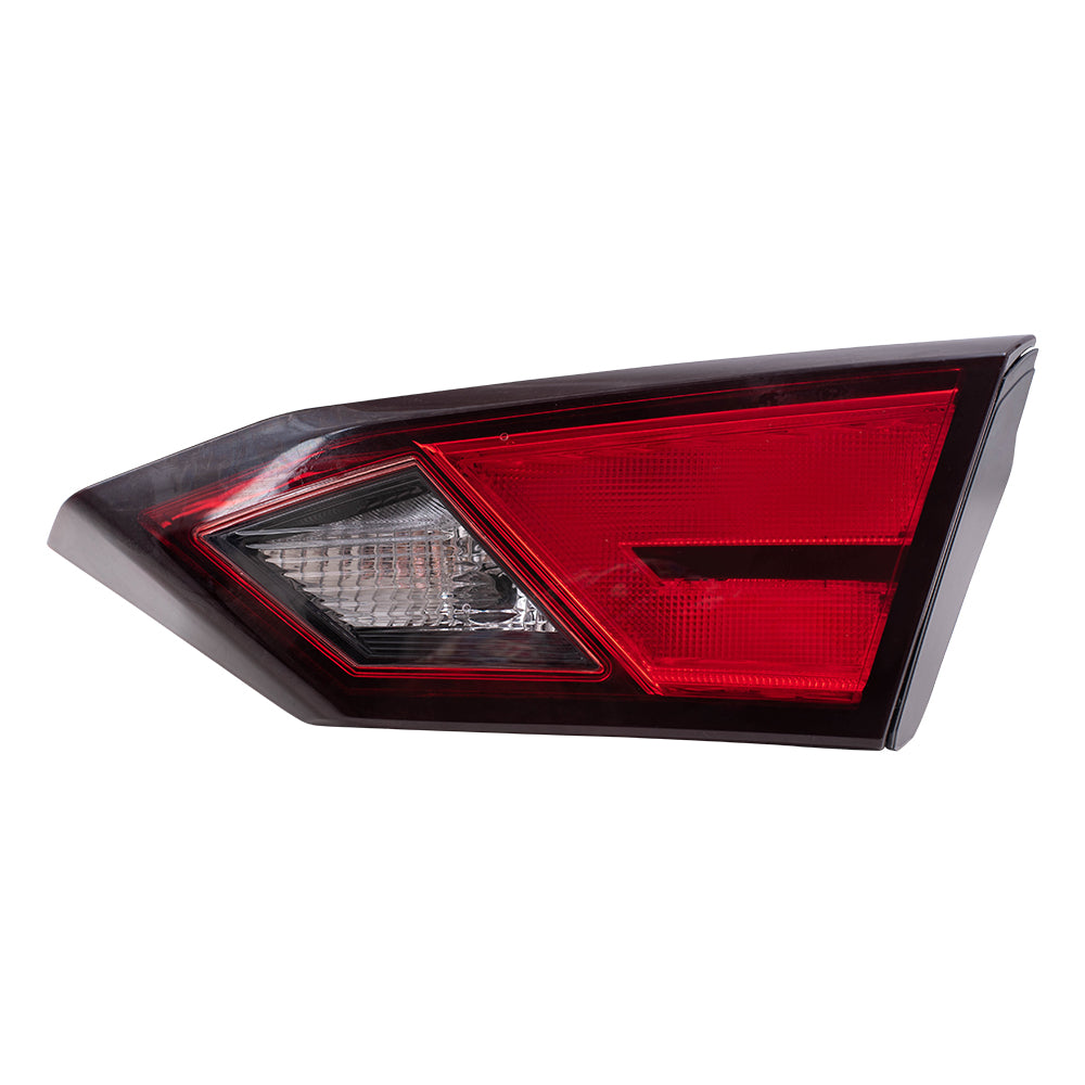 Brock Replacement Passengers Lid Mounted Tail Light Assembly Compatible with 19-23 Altima 26540-6CA0A