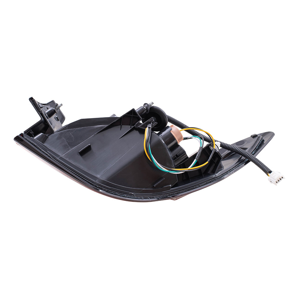 Brock Aftermarket Replacement Driver Left Tail Light Assembly Quarter Mounted Compatible with 2020-2025 Nissan Sentra