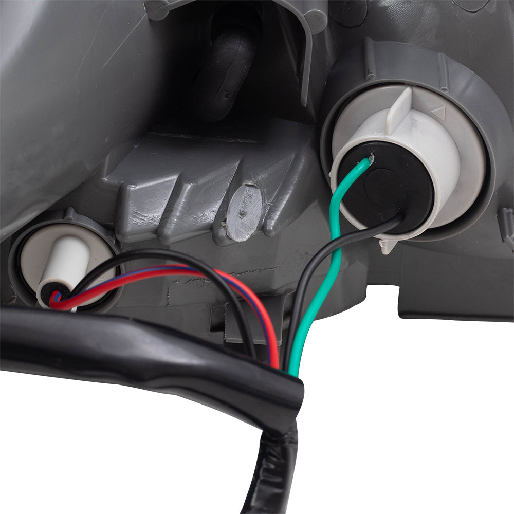 Brock Replacement Pair Tail Lights Compatible with 2014-2015 Altima Sedan Driver and Passenger Set LED Type Taillamps 265559HM2A 265509HM2A