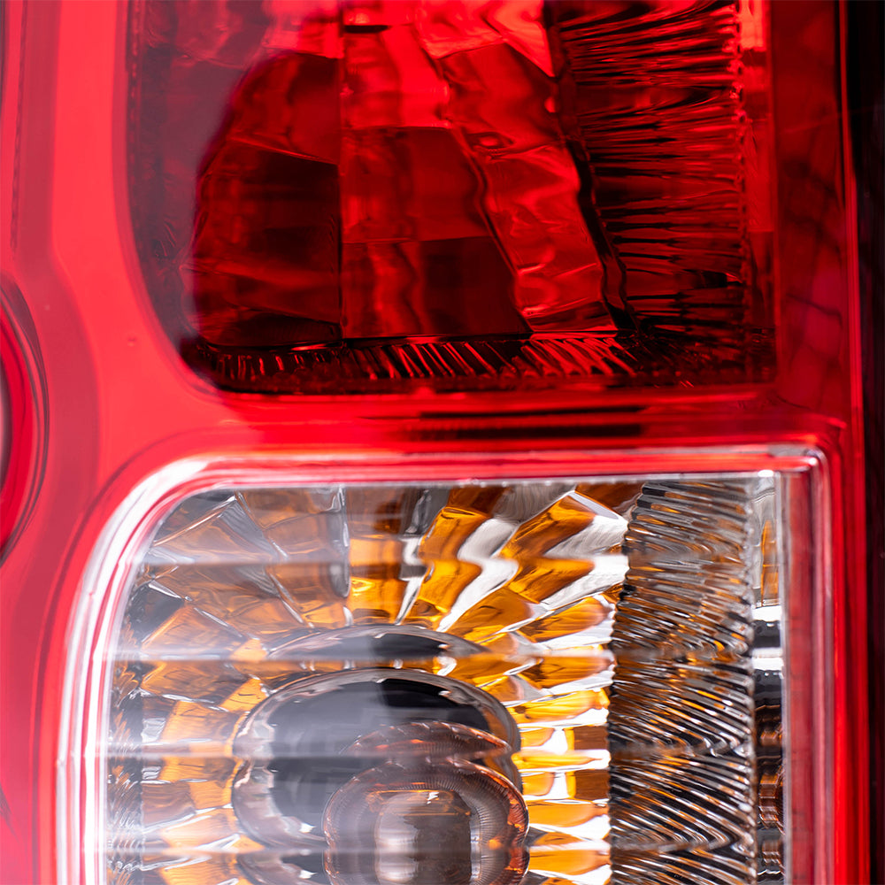 Brock Replacement Drivers Taillight Quarter Panel Mounted Tail Lamp Compatible with 05-14 Frontier Pickup Truck 26555EA825