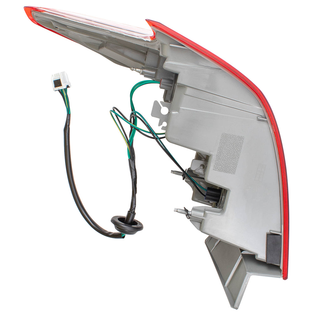 Brock Replacement Tail Light Lamp Drivers Quarter Panel Mounted Left Rear Assembly Compatible with 13-15 Sentra 26555-3SG0A