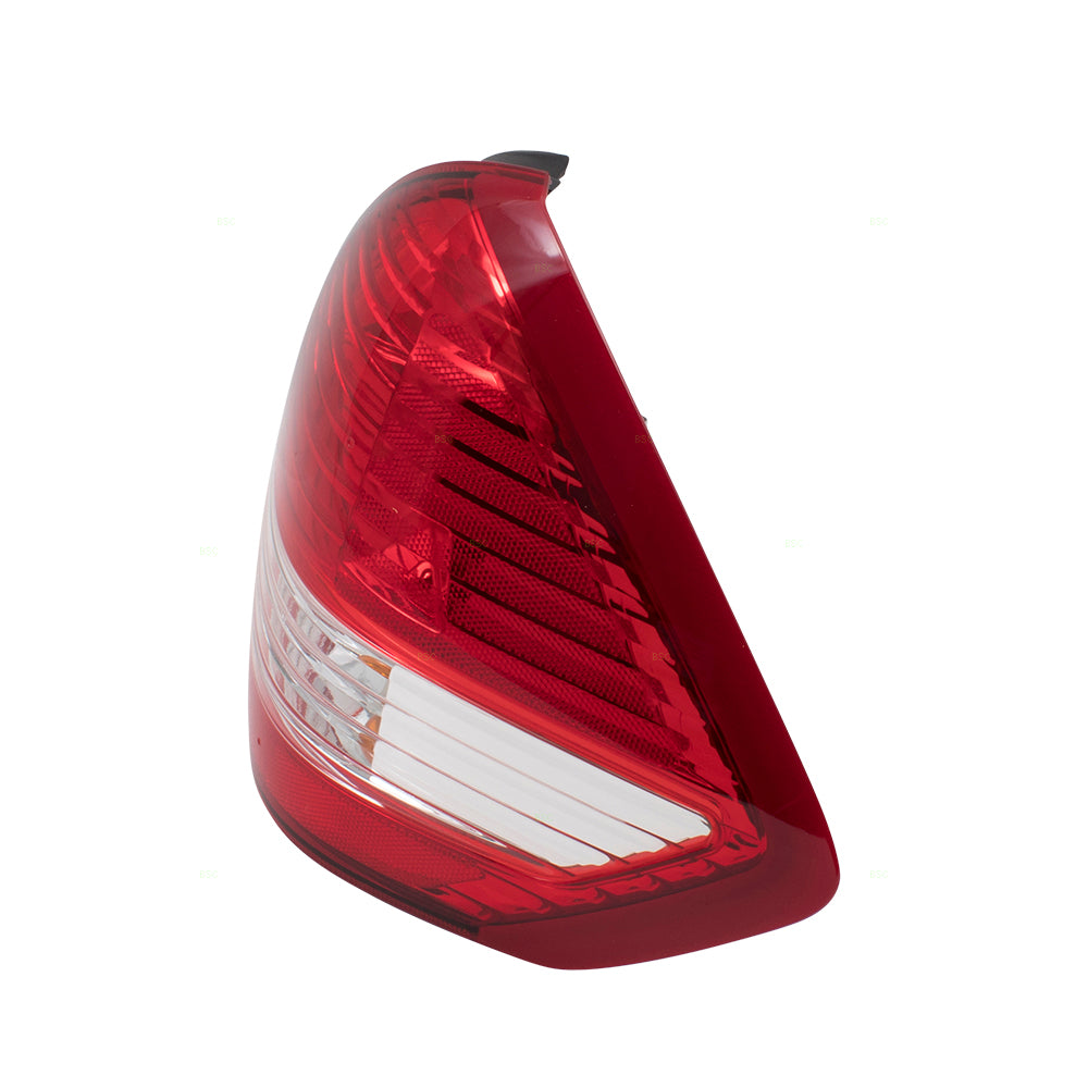 Brock Replacement Pair Set Tail Lights Tail Lamps Compatible with 07-11 Versa Sedan 26555EL30A 26550EL30A
