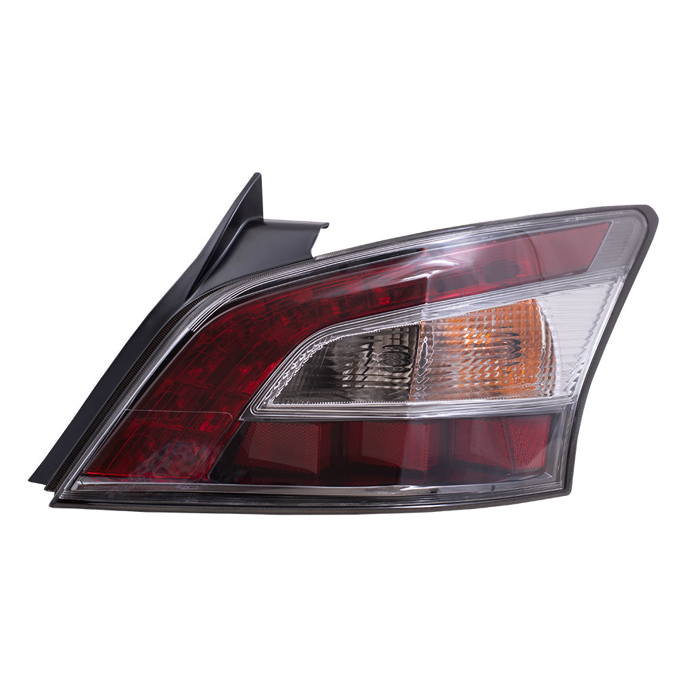Brock Replacement Passengers Taillight Tail Lamp Compatible with 2012-2014 Maxima 26550-9DA0B NI2801197