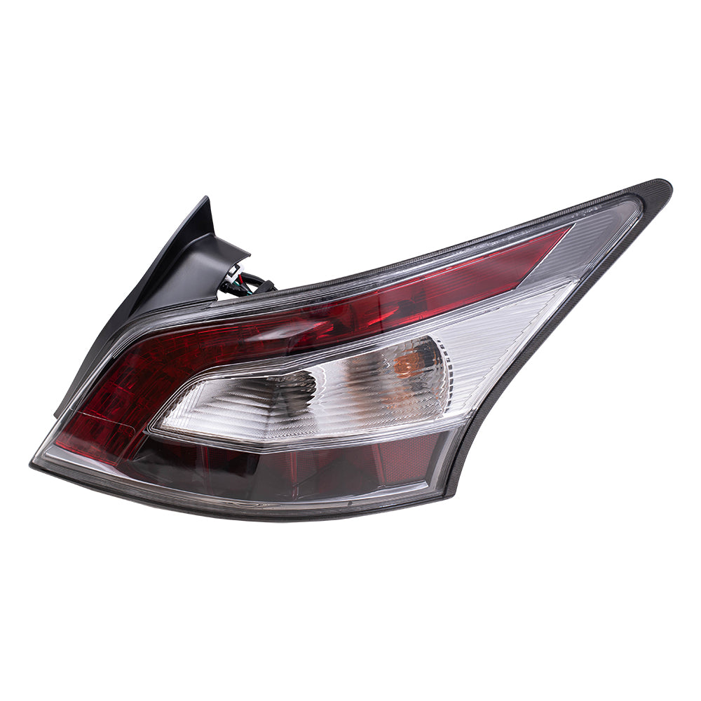 Brock Replacement Passengers Taillight Tail Lamp Compatible with 2012-2014 Maxima 26550-9DA0B NI2801197