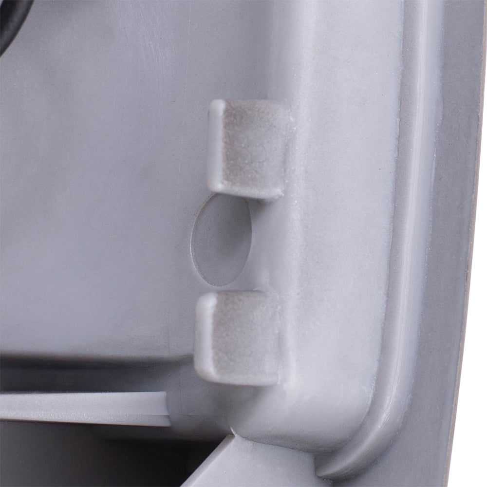 Driver's Side, Side Marker Light Assembly with Black Bezel for 1990-1994 D21