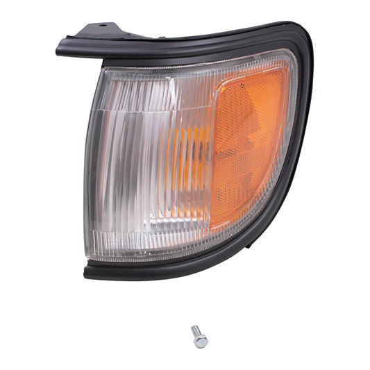 Drivers Front Corner Signal Side Marker Light w/ Black Trim for 96-99 Pathfinder