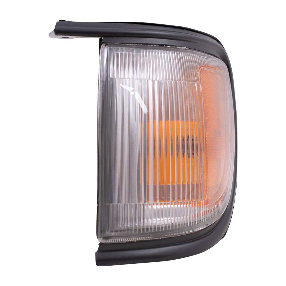 Drivers Front Corner Signal Side Marker Light w/ Black Trim for 96-99 Pathfinder