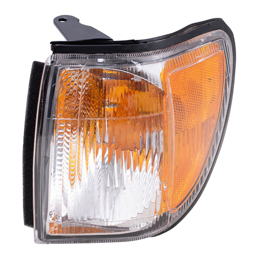 Brock Replacement Drivers Park Signal Corner Marker Light Lamp Lens Compatible with 1999-2004 Pathfinder 26129-2W600