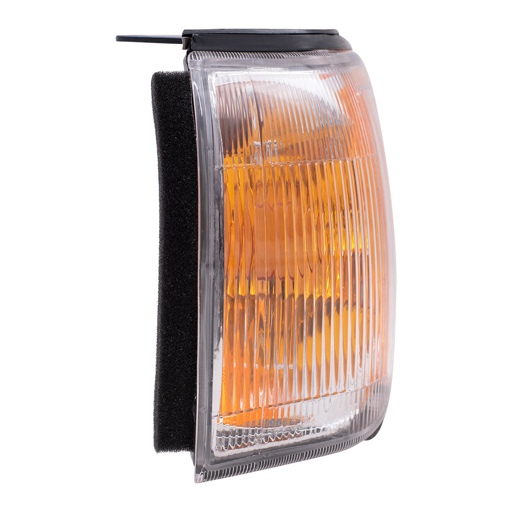 Brock Replacement Drivers Park Signal Corner Marker Light Lamp Lens Compatible with 1999-2004 Pathfinder 26129-2W600