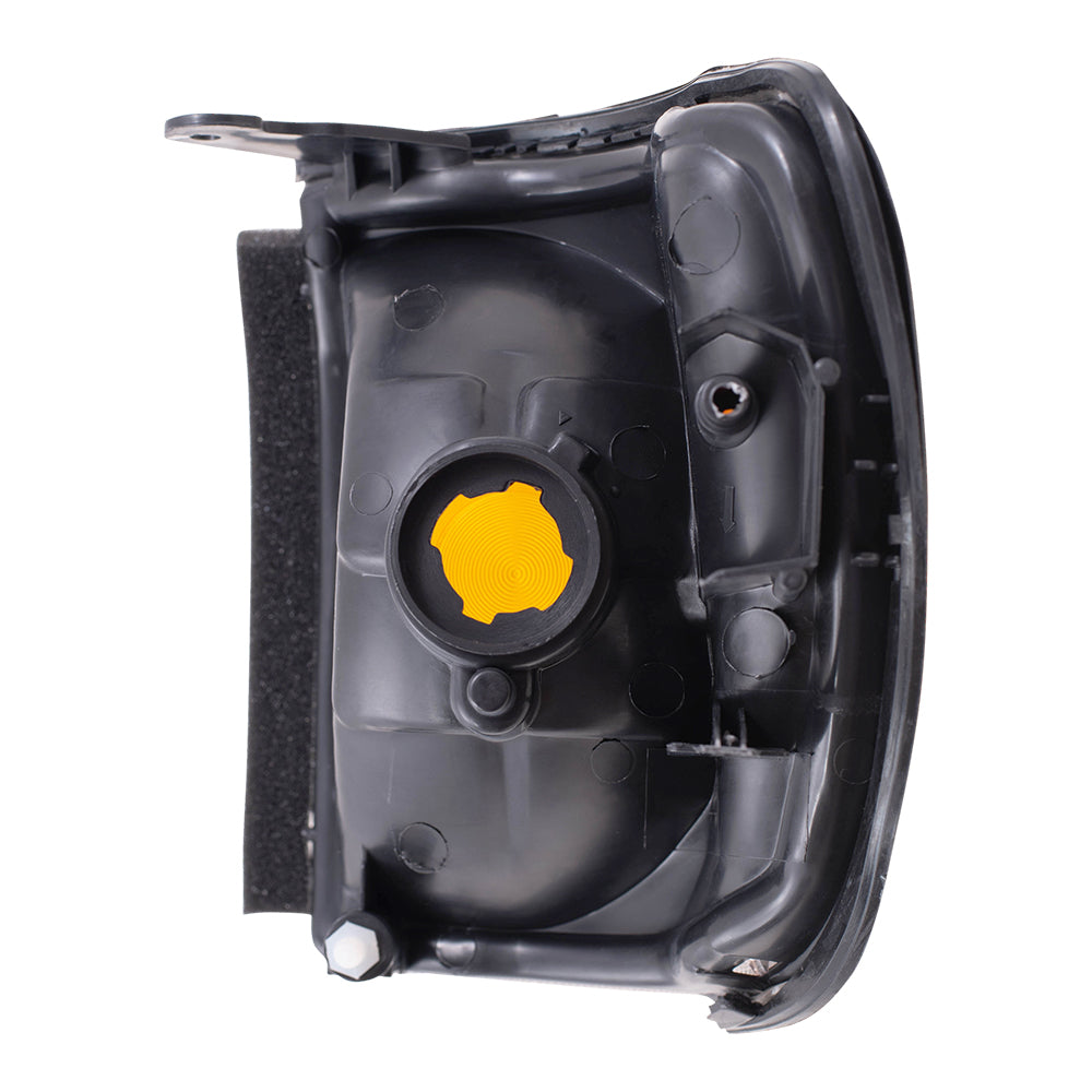 Brock Replacement Passengers Park Signal Corner Marker Light Lamp Lens Compatible with 99-04 Pathfinder SUV 26124-2W600