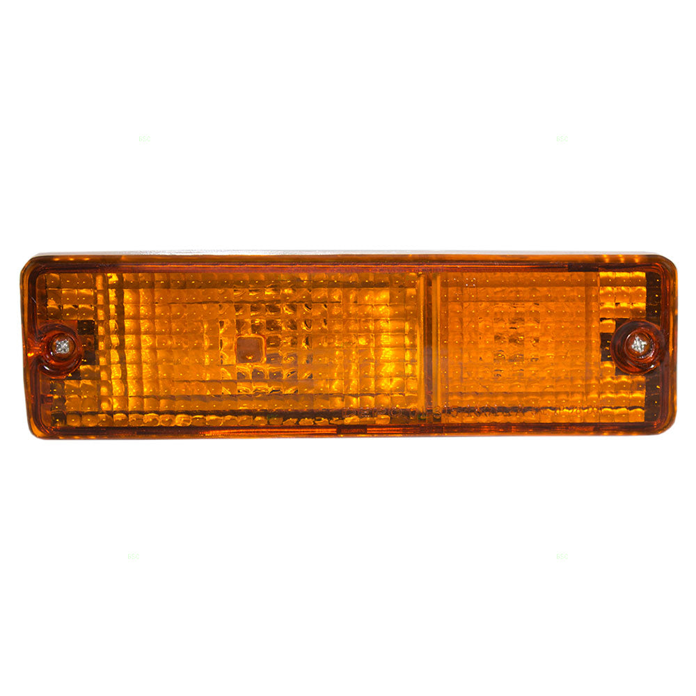 Drivers Front Park Signal Marker Light for 80-86 Nissan Pickup Truck 2612504W00