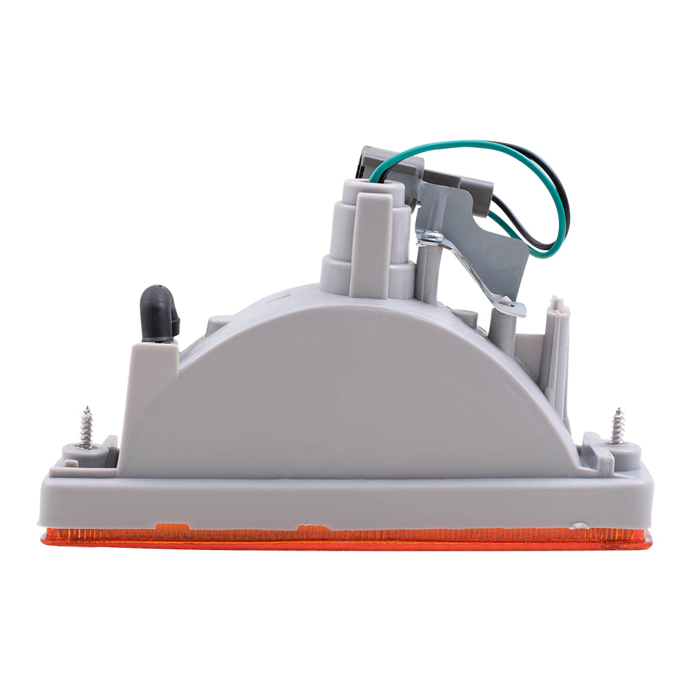 Brock Replacement Passenger Side Park Signal Light Assembly Compatible with 1988-1994 D21, 95-97 Pickup Truck and 88-95 Pathfinder B613041G02