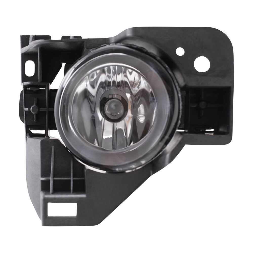 Brock Replacement for Driver and Passenger Fog Lights Lamps with Brackets Compatible with 09-14 Maxima 26915-9N00A 26150-9B91C