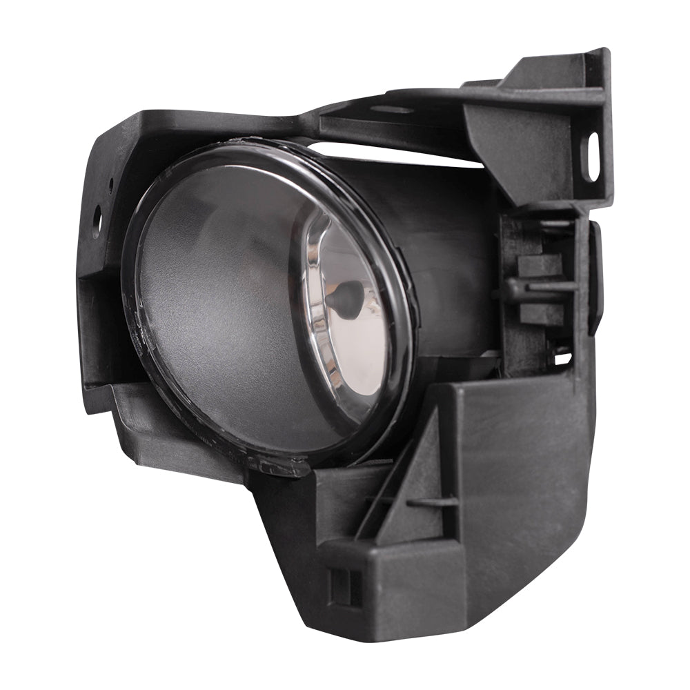 Brock Replacement for Drivers Fog Light Lamp with Bracket Compatible with 09-14 Maxima 26915-9N00A