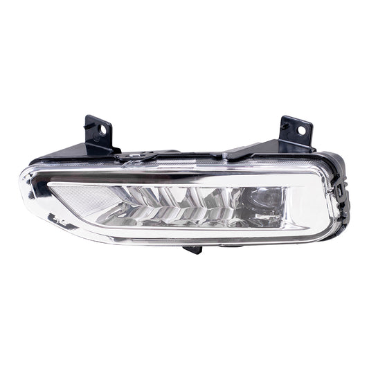 Brock Aftermarket Replacement Driver Left Fog Light Assembly Compatible with 2020-2023 Nissan Sentra 2020-2024 Nissan Titan 2020-2024 Nissan Titan XD 2022 Nissan Frontier